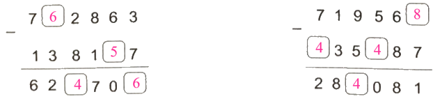 Giải bài 23: Phép trừ các số có nhiều chữ số (tiết 2) trang 80 vở bài tập Toán 4 - Kết nối tri thức với cuộc sống 1 2