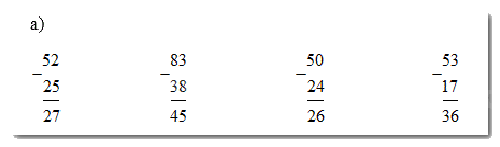 Giải bài 23: Phép trừ (có nhớ) số có hai chữ số cho số có hai chữ số (tiết 1) trang 85 Vở bài tập toán 2 - Kết nối tri thức với cuộc sống 1 2