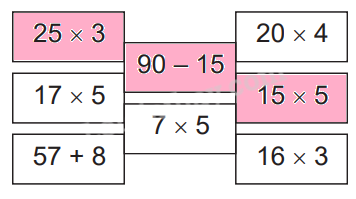 Giải bài 24: Gấp một số lên một số lần (tiết 2) trang 63 vở bài tập Toán 3 - Kết nối tri thức với cuộc sống 3 2