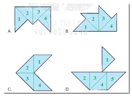 Giải bài 27: Thực hành gấp, cắt, ghép, xếp hình. Vẽ đoạn thẳng (Tiết 1) trang 100 Vở bài tập toán 2 - Kết nối tri thức với cuộc sống 3