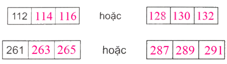 Giải bài 3: Số chẵn, số lẻ (tiết 2) trang 12, 13 vở bài tập Toán 4 - Kết nối tri thức với cuộc sống 2 3