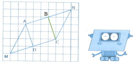 Giải bài 30: Thực hành và trải nghiệm vẽ hai đường thẳng song song (tiết 2) trang 104 vở bài tập Toán 4 - Kết nối tri thức với cuộc sống 6