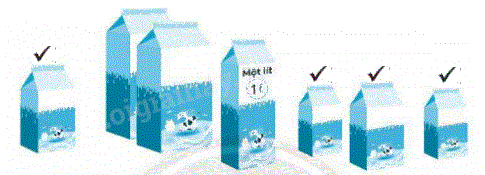 Giải bài 31: Lít (trang 72) Vở bài tập toán 2 - Chân trời sáng tạo 0 3