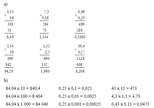 Giải bài 31: Luyện tập trang 75, 76 vở bài tập Toán 5 - Cánh diều 0 1