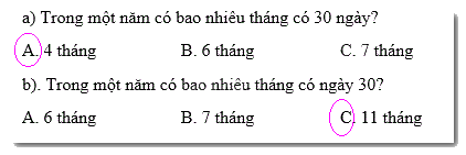 Giải bài 31: Thực hành và trải nghiệm xem đồng hồ, xem lịch (tiết 2) trang 116 Vở bài tập toán 2 - Kết nối tri thức với cuộc sống 3