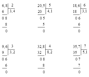 Giải bài 33: Chia một số thập phân cho một số tự nhiên trang 79, 80, 81 vở bài tập Toán 5 - Cánh diều 0 1