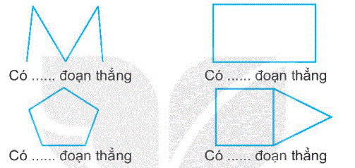 Giải bài 34: Ôn tập hình phẳng (tiết 1) trang 126 Vở bài tập toán 2 - Kết nối tri thức với cuộc sống 0 1