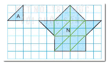 Giải bài 34: Ôn tập hình phẳng (tiết 2) trang 127 Vở bài tập toán 2 - Kết nối tri thức với cuộc sống 8