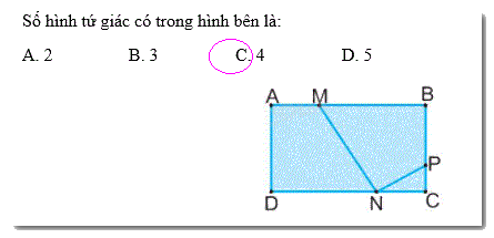 Giải bài 34: Ôn tập hình phẳng (tiết 2) trang 127 Vở bài tập toán 2 - Kết nối tri thức với cuộc sống 10