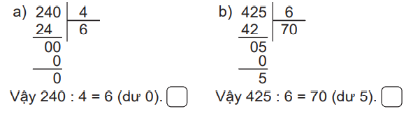 Giải bài 37: Chia số có ba chữ số cho số có một chữ số (tiết 2) trang 91 vở bài tập Toán 3 - Kết nối tri thức với cuộc sống 3