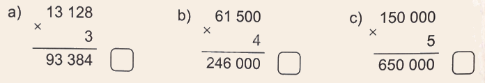 Giải bài 38: Nhân với số có một chữ số (tiết 1) trang 4 vở bài tập Toán 4 - Kết nối tri thức với cuộc sống 2