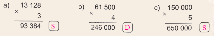 Giải bài 38: Nhân với số có một chữ số (tiết 1) trang 4 vở bài tập Toán 4 - Kết nối tri thức với cuộc sống 3