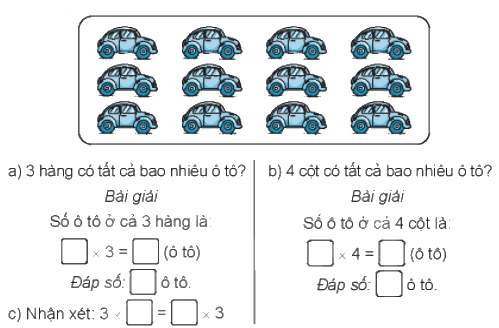 Giải bài 38: Thừa số, tích (tiết 2) - Kết nối tri thức với cuộc sống 2 1