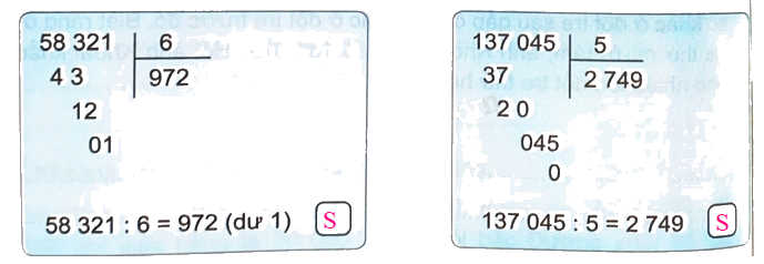 Giải bài 39: Chia cho số có một chữ số (tiết 1) trang 6 vở bài tập Toán 4 - Kết nối tri thức với cuộc sống 3