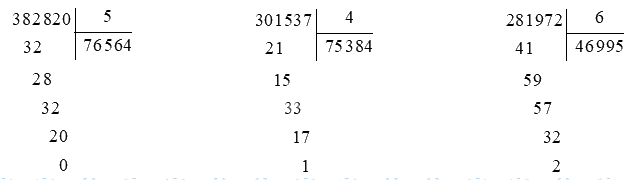 Giải bài 39: Chia cho số có một chữ số (tiết 2) trang 8 vở bài tập Toán 4 - Kết nối tri thức với cuộc sống 1