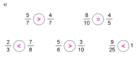 Giải bài 4: Ôn tập và bổ sung về phân số trang 12, 13, 14, 15 vở bài tập Toán 5 - Cánh diều 6 2