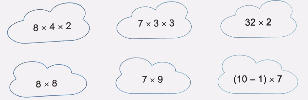 Giải bài 40: Tính chất giao hoán và kết hợp của phép nhân (tiết 2) trang 11 vở bài tập Toán 4 - Kết nối tri thức với cuộc sống 2