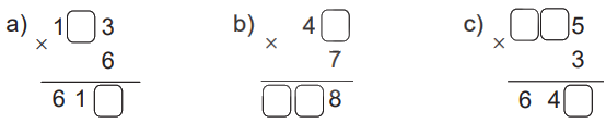Giải bài 41: Ôn tập phép nhân, phép chia trong phạm vi 100, 1 000 (tiết 2) trang 103 vở bài tập Toán 3 - Kết nối tri thức với cuộc sống 6