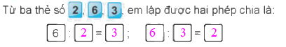 Giải bài 41: Phép chia (tiết 1) Vở bài tập toán 2 - Kết nối tri thức với cuộc sống 2 2