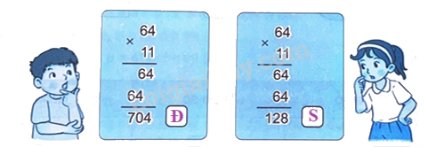 Giải bài 43: Nhân với số có hai chữ số (tiết 3) trang 23 vở bài tập Toán 4 - Kết nối tri thức với cuộc sống 7