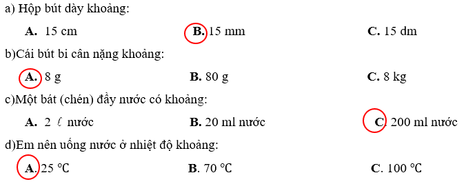 Giải bài 43: Ôn tập hình học và đo lường (tiết 2) trang 111 vở bài tập Toán 3 - Kết nối tri thức với cuộc sống 6