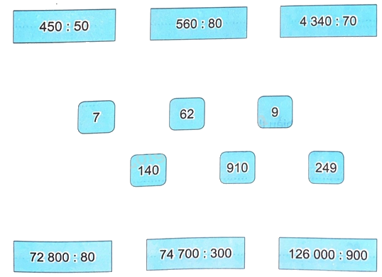 Giải bài 44: Chia cho số có hai chữ số (tiết 1) trang 25 vở bài tập Toán 4 - Kết nối tri thức với cuộc sống 2
