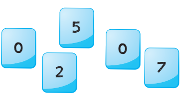 Giải bài 45: Các số có bốn chữ số. Số 10 000 (tiết 3) trang 5 vở bài tập Toán 3 - Kết nối tri thức với cuộc sống 5