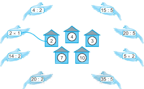 Giải bài 45: Luyện tập chung (tiết 2) trang 25 Vở bài tập toán 2 - Kết nối tri thức với cuộc sống 3
