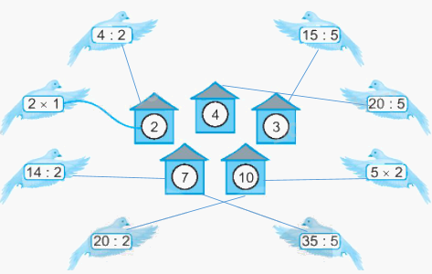Giải bài 45: Luyện tập chung (tiết 2) trang 25 Vở bài tập toán 2 - Kết nối tri thức với cuộc sống 4