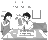 Giải bài 45: Tỉ lệ bản đồ trang 110, 111, 112, 113 vở bài tập Toán 5 - Cánh diều 4 1