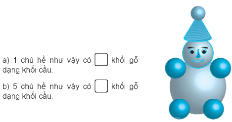 Giải bài 46: Khối trụ, khối cầu (tiết 1) Vở bài tập toán 2 - Kết nối tri thức với cuộc sống 2 1