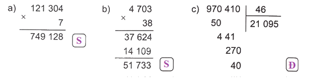 Giải bài 48: Luyện tập chung (tiết 3) trang 40 vở bài tập Toán 4 - Kết nối tri thức với cuộc sống 2