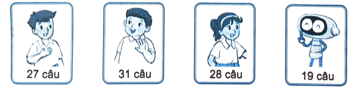 Giải bài 49: Dãy số liệu thống kê (tiết 1) trang 42 vở bài tập Toán 4 - Kết nối tri thức với cuộc sống 1 1