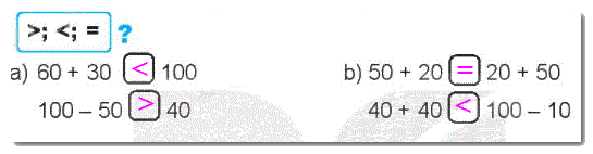 Giải bài 5: Ôn tập phép cộng, phép trừ (không nhớ) trong phạm vi 100 (tiết 1) trang 22, 23 Vở bài tập Toán 2 - Kết nối tri thức với cuộc sống 4 2