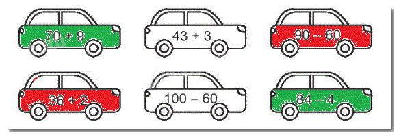 Giải bài 5: Ôn tập phép cộng, phép trừ (không nhớ) trong phạm vi 100 (tiết 2) trang 23, 24 Vở bài tập Toán 2 - Kết nối tri thức với cuộc sống 2 2