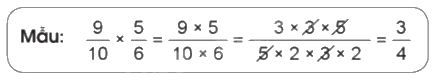 Giải bài 5: Ôn tập và bổ sung về các phép tính với phân số trang 17, 18, 19 vở bài tập Toán 5 - Cánh diều 5 1