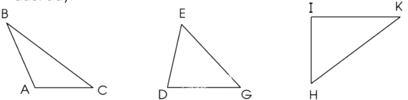Giải bài 50: Hình tam giác trang 4, 5, 6 vở bài tập Toán 5 - Cánh diều 0 1