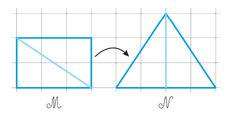 Giải bài 51: Diện tích của một hình. Xăng-ti-mét vuông (tiết 1) trang 23 vở bài tập Toán 3 - Kết nối tri thức với cuộc sống 2 1