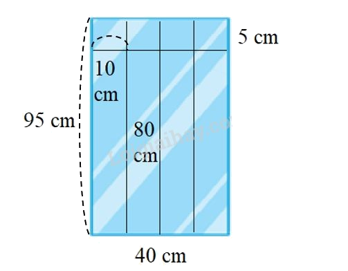 Giải bài 52: Diện tích hình chữ nhật, diện tích hình vuông (tiết 3) trang 29 vở bài tập Toán 3 - Kết nối tri thức với cuộc sống 3 2