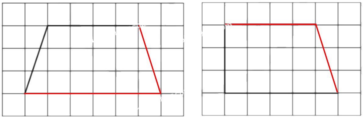 Giải bài 52: Hình thang trang 9, 10, 11, 12 vở bài tập Toán 5 - Cánh diều 4 3