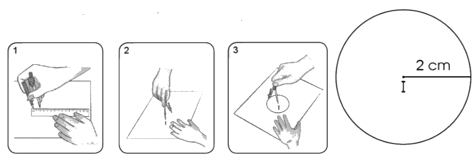 Giải bài 54: Hình tròn. Đường tròn trang 15, 16, 17, 18 vở bài tập Toán 5 - Cánh diều 4