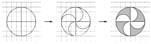 Giải bài 54: Hình tròn. Đường tròn trang 15, 16, 17, 18 vở bài tập Toán 5 - Cánh diều 10