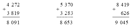 Giải bài 54: Phép cộng trong phạm vi 10 000 (tiết 1) trang 37 vở bài tập Toán 3 - Kết nối tri thức với cuộc sống 3