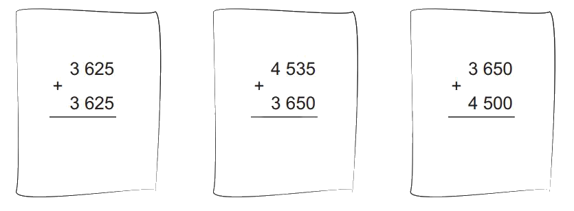 Giải bài 54: Phép cộng trong phạm vi 10 000 (tiết 1) trang 37 vở bài tập Toán 3 - Kết nối tri thức với cuộc sống 3 1
