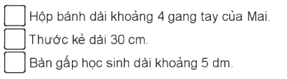 Giải bài 55: Đề-xi-mét. Mét. Ki-lô-mét (tiết 1) Vở bài tập toán 2 - Kết nối tri thức với cuộc sống 3
