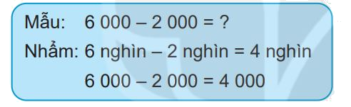 Giải bài 55: Phép trừ trong phạm vi 10 000 (tiết 2) trang 41 vở bài tập Toán 3 - Kết nối tri thức với cuộc sống 1