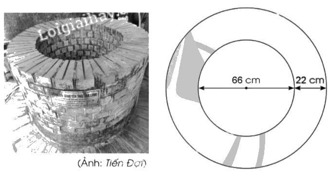 Giải bài 56. Diện tích hình tròn trang 21, 22, 23 vở bài tập Toán 5 - Cánh diều 4 1