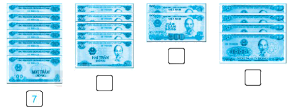 Giải bài 56: Giới thiệu tiền Việt Nam Vở bài tập toán 2 - Kết nối tri thức với cuộc sống 1