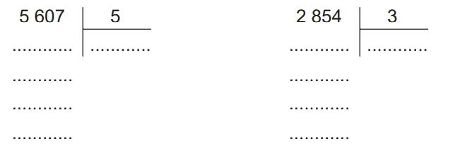 Giải bài 57: Chia số có bốn chữ số cho số có một chữ số (tiết 2) trang 47 vở bài tập Toán 3 - Kết nối tri thức với cuộc sống 0 1