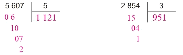 Giải bài 57: Chia số có bốn chữ số cho số có một chữ số (tiết 2) trang 47 vở bài tập Toán 3 - Kết nối tri thức với cuộc sống 0 3